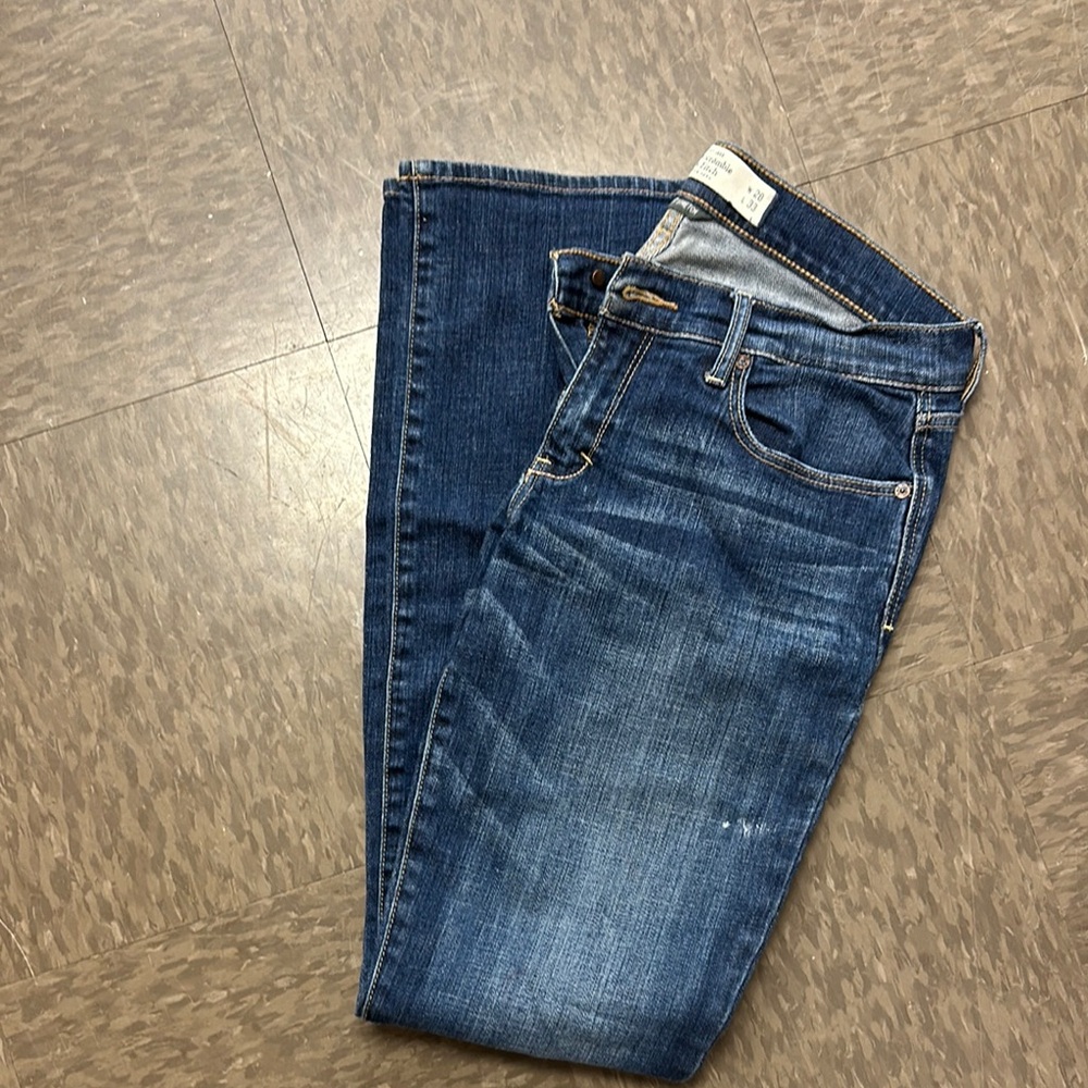 Abercrombie & Fitch Women's Blue Jeans